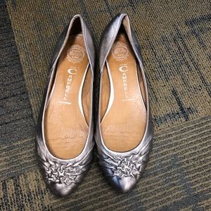 Metallic gold Jeffrey Campbell shoes